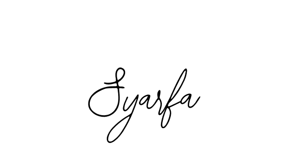 Also we have Syarfa name is the best signature style. Create professional handwritten signature collection using Bearetta-2O07w autograph style. Syarfa signature style 12 images and pictures png