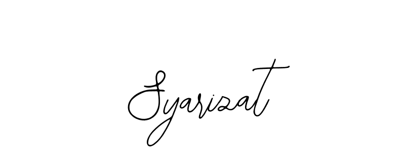 Use a signature maker to create a handwritten signature online. With this signature software, you can design (Bearetta-2O07w) your own signature for name Syarizat. Syarizat signature style 12 images and pictures png