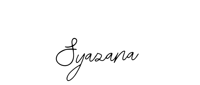 How to Draw Syazana signature style? Bearetta-2O07w is a latest design signature styles for name Syazana. Syazana signature style 12 images and pictures png