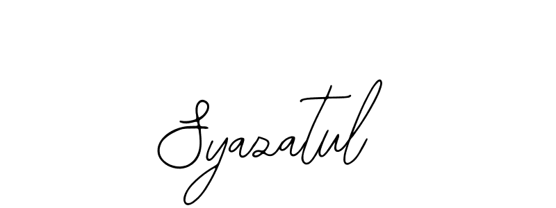 Once you've used our free online signature maker to create your best signature Bearetta-2O07w style, it's time to enjoy all of the benefits that Syazatul name signing documents. Syazatul signature style 12 images and pictures png