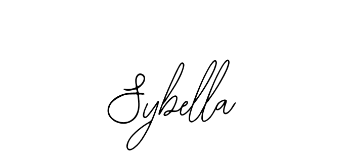 Use a signature maker to create a handwritten signature online. With this signature software, you can design (Bearetta-2O07w) your own signature for name Sybella. Sybella signature style 12 images and pictures png