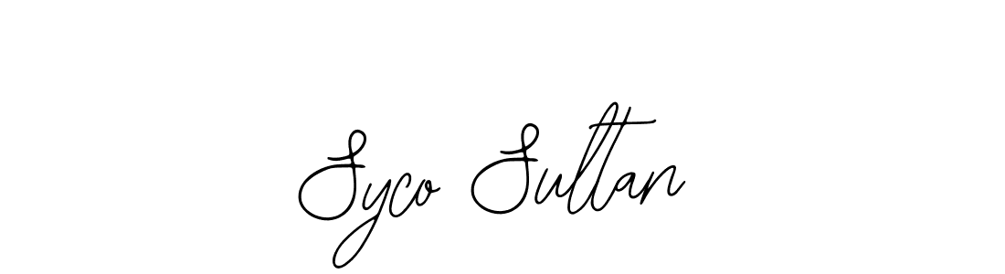 It looks lik you need a new signature style for name Syco Sultan. Design unique handwritten (Bearetta-2O07w) signature with our free signature maker in just a few clicks. Syco Sultan signature style 12 images and pictures png