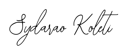 Check out images of Autograph of Sydarao Koleti name. Actor Sydarao Koleti Signature Style. Bearetta-2O07w is a professional sign style online. Sydarao Koleti signature style 12 images and pictures png