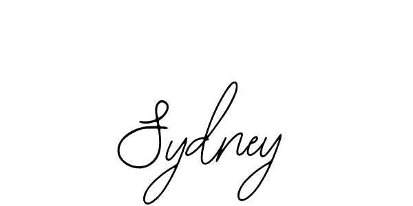 How to make Sydney name signature. Use Bearetta-2O07w style for creating short signs online. This is the latest handwritten sign. Sydney signature style 12 images and pictures png