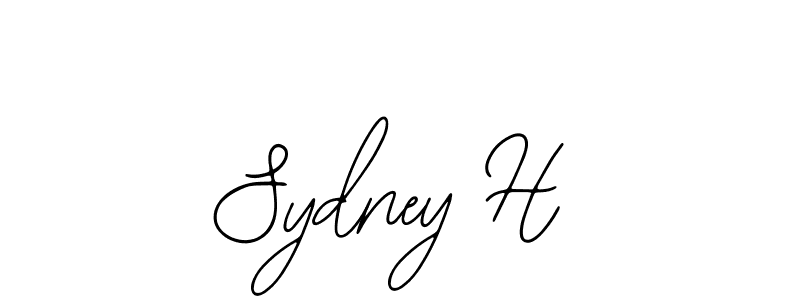 How to Draw Sydney H signature style? Bearetta-2O07w is a latest design signature styles for name Sydney H. Sydney H signature style 12 images and pictures png