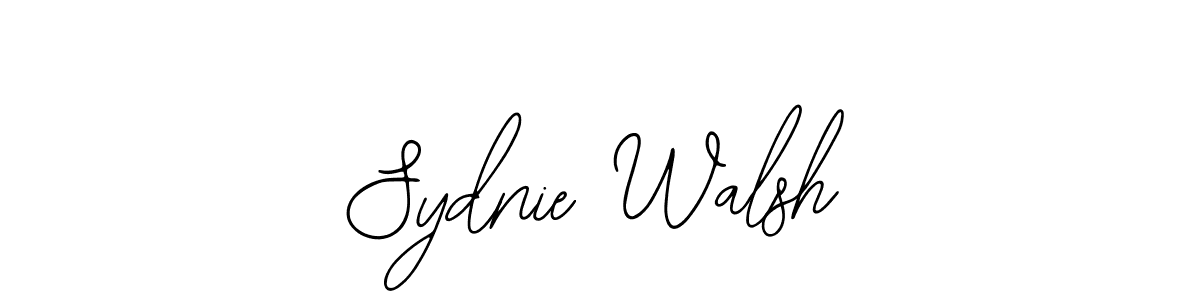 Similarly Bearetta-2O07w is the best handwritten signature design. Signature creator online .You can use it as an online autograph creator for name Sydnie Walsh. Sydnie Walsh signature style 12 images and pictures png