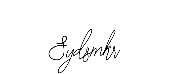 How to Draw Sydsmkr signature style? Bearetta-2O07w is a latest design signature styles for name Sydsmkr. Sydsmkr signature style 12 images and pictures png