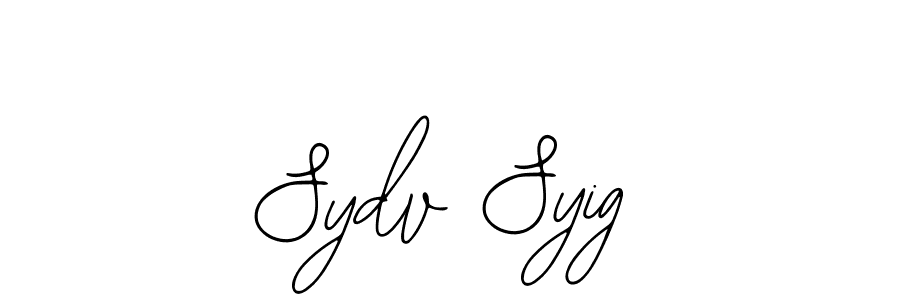 How to Draw Sydv Syig signature style? Bearetta-2O07w is a latest design signature styles for name Sydv Syig. Sydv Syig signature style 12 images and pictures png