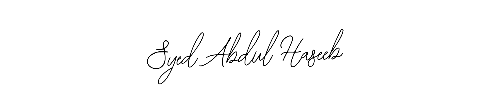 Here are the top 10 professional signature styles for the name Syed Abdul Haseeb. These are the best autograph styles you can use for your name. Syed Abdul Haseeb signature style 12 images and pictures png