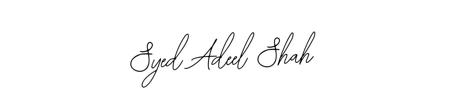 You can use this online signature creator to create a handwritten signature for the name Syed Adeel Shah. This is the best online autograph maker. Syed Adeel Shah signature style 12 images and pictures png