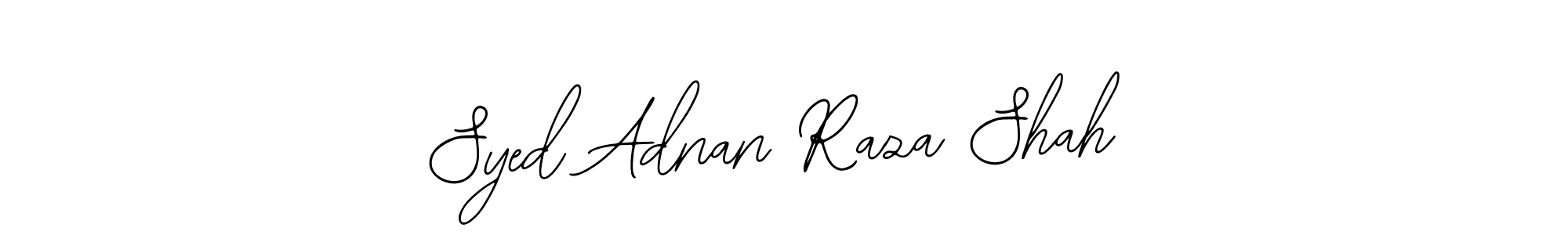 Syed Adnan Raza Shah stylish signature style. Best Handwritten Sign (Bearetta-2O07w) for my name. Handwritten Signature Collection Ideas for my name Syed Adnan Raza Shah. Syed Adnan Raza Shah signature style 12 images and pictures png