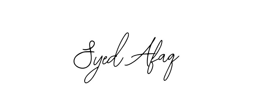 This is the best signature style for the Syed Afaq name. Also you like these signature font (Bearetta-2O07w). Mix name signature. Syed Afaq signature style 12 images and pictures png