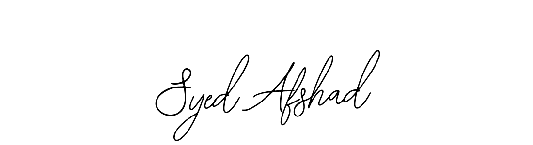 Bearetta-2O07w is a professional signature style that is perfect for those who want to add a touch of class to their signature. It is also a great choice for those who want to make their signature more unique. Get Syed Afshad name to fancy signature for free. Syed Afshad signature style 12 images and pictures png