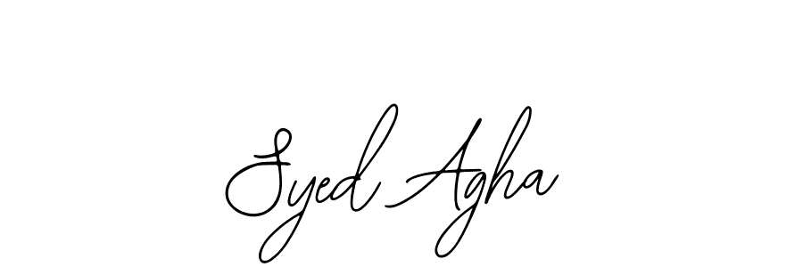 Similarly Bearetta-2O07w is the best handwritten signature design. Signature creator online .You can use it as an online autograph creator for name Syed Agha. Syed Agha signature style 12 images and pictures png