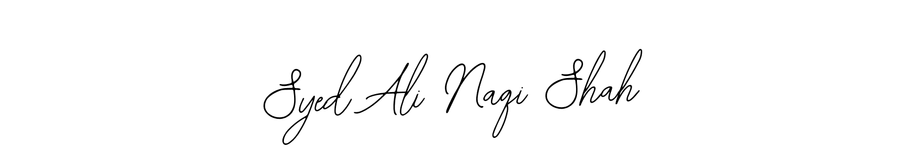 Syed Ali Naqi Shah stylish signature style. Best Handwritten Sign (Bearetta-2O07w) for my name. Handwritten Signature Collection Ideas for my name Syed Ali Naqi Shah. Syed Ali Naqi Shah signature style 12 images and pictures png