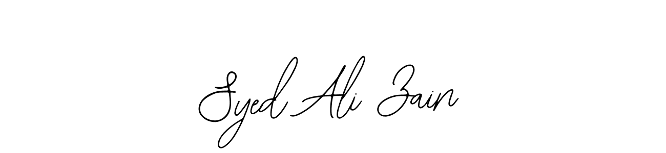 See photos of Syed Ali Zain official signature by Spectra . Check more albums & portfolios. Read reviews & check more about Bearetta-2O07w font. Syed Ali Zain signature style 12 images and pictures png