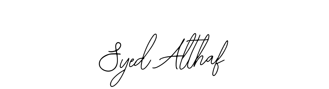 How to Draw Syed Althaf signature style? Bearetta-2O07w is a latest design signature styles for name Syed Althaf. Syed Althaf signature style 12 images and pictures png