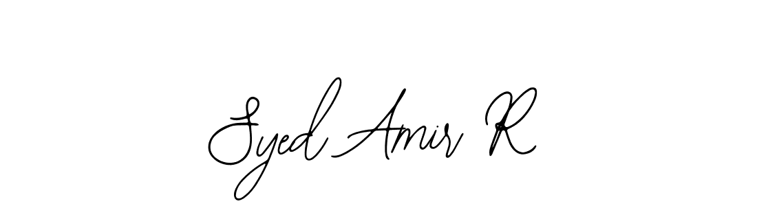 Also we have Syed Amir R name is the best signature style. Create professional handwritten signature collection using Bearetta-2O07w autograph style. Syed Amir R signature style 12 images and pictures png