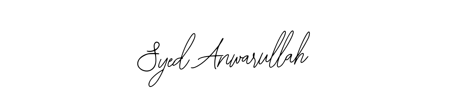 Also we have Syed Anwarullah name is the best signature style. Create professional handwritten signature collection using Bearetta-2O07w autograph style. Syed Anwarullah signature style 12 images and pictures png