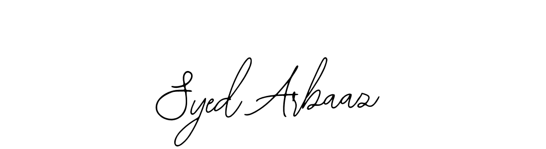 Also You can easily find your signature by using the search form. We will create Syed Arbaaz name handwritten signature images for you free of cost using Bearetta-2O07w sign style. Syed Arbaaz signature style 12 images and pictures png