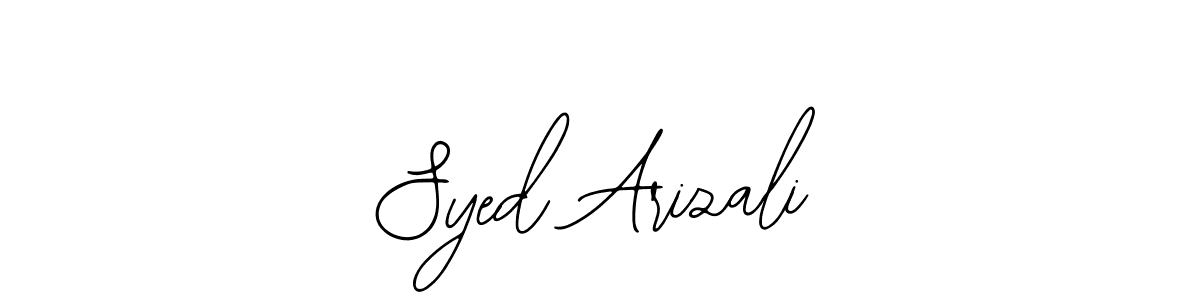 How to Draw Syed Arizali signature style? Bearetta-2O07w is a latest design signature styles for name Syed Arizali. Syed Arizali signature style 12 images and pictures png