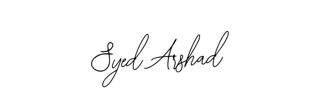 Also You can easily find your signature by using the search form. We will create Syed Arshad name handwritten signature images for you free of cost using Bearetta-2O07w sign style. Syed Arshad signature style 12 images and pictures png