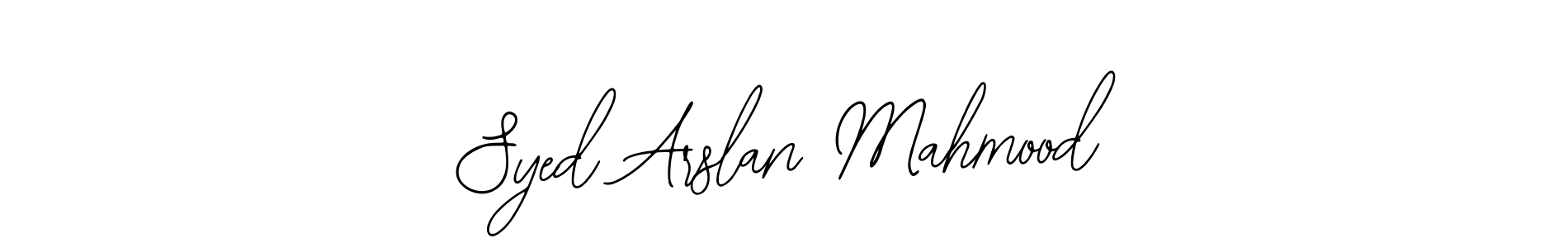 if you are searching for the best signature style for your name Syed Arslan Mahmood. so please give up your signature search. here we have designed multiple signature styles  using Bearetta-2O07w. Syed Arslan Mahmood signature style 12 images and pictures png
