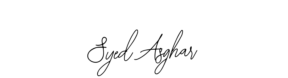 This is the best signature style for the Syed Asghar name. Also you like these signature font (Bearetta-2O07w). Mix name signature. Syed Asghar signature style 12 images and pictures png