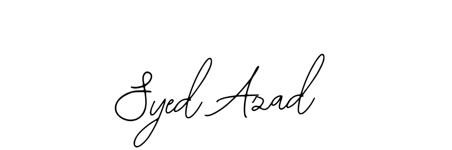 Similarly Bearetta-2O07w is the best handwritten signature design. Signature creator online .You can use it as an online autograph creator for name Syed Azad. Syed Azad signature style 12 images and pictures png