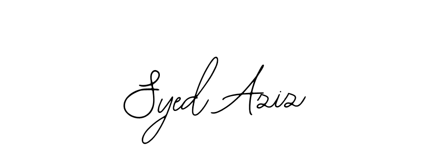 if you are searching for the best signature style for your name Syed Aziz. so please give up your signature search. here we have designed multiple signature styles  using Bearetta-2O07w. Syed Aziz signature style 12 images and pictures png