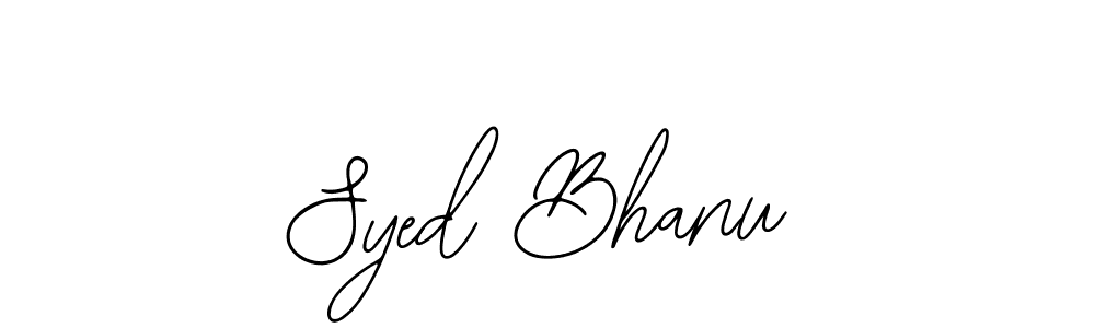 The best way (Bearetta-2O07w) to make a short signature is to pick only two or three words in your name. The name Syed Bhanu include a total of six letters. For converting this name. Syed Bhanu signature style 12 images and pictures png