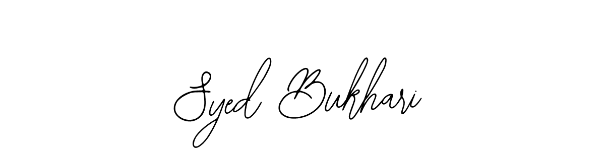 Design your own signature with our free online signature maker. With this signature software, you can create a handwritten (Bearetta-2O07w) signature for name Syed Bukhari. Syed Bukhari signature style 12 images and pictures png