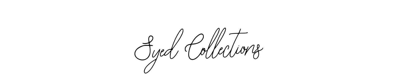 Use a signature maker to create a handwritten signature online. With this signature software, you can design (Bearetta-2O07w) your own signature for name Syed Collections. Syed Collections signature style 12 images and pictures png