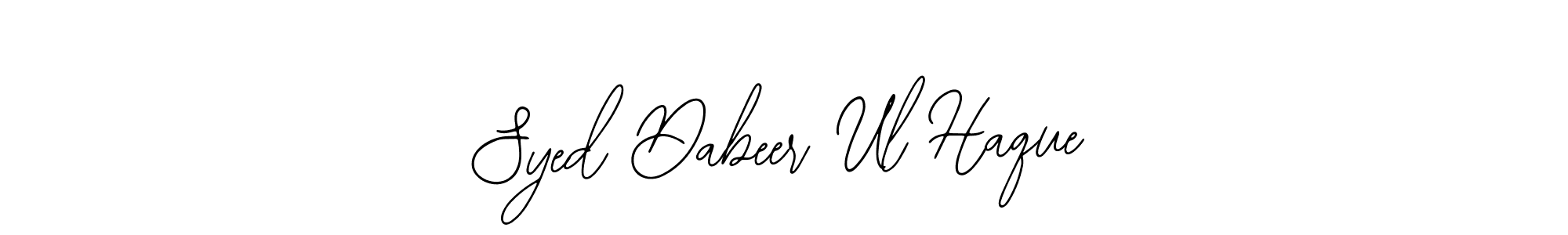 Here are the top 10 professional signature styles for the name Syed Dabeer Ul Haque. These are the best autograph styles you can use for your name. Syed Dabeer Ul Haque signature style 12 images and pictures png