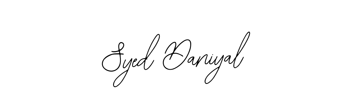 Syed Daniyal stylish signature style. Best Handwritten Sign (Bearetta-2O07w) for my name. Handwritten Signature Collection Ideas for my name Syed Daniyal. Syed Daniyal signature style 12 images and pictures png