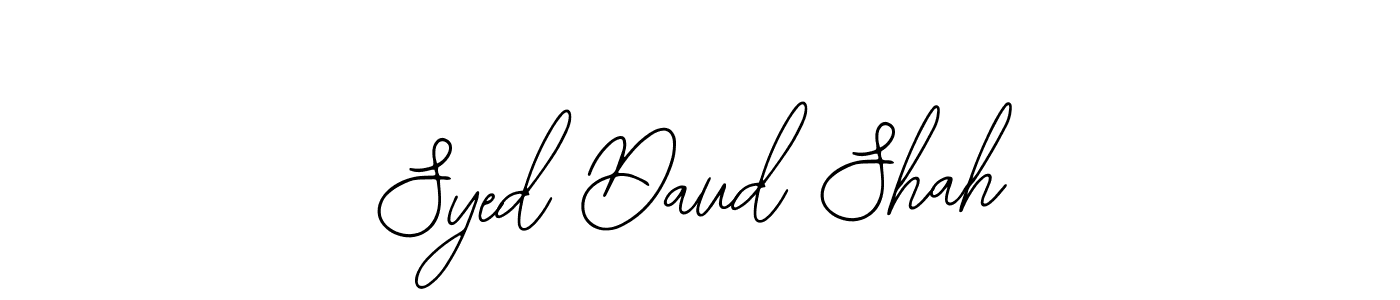 It looks lik you need a new signature style for name Syed Daud Shah. Design unique handwritten (Bearetta-2O07w) signature with our free signature maker in just a few clicks. Syed Daud Shah signature style 12 images and pictures png
