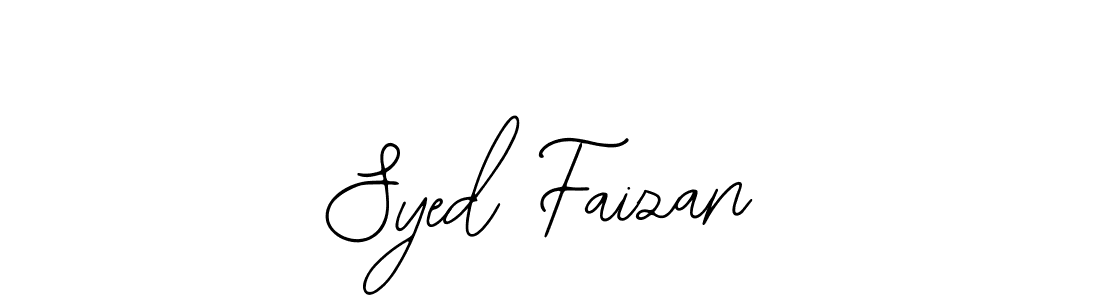 Create a beautiful signature design for name Syed Faizan. With this signature (Bearetta-2O07w) fonts, you can make a handwritten signature for free. Syed Faizan signature style 12 images and pictures png