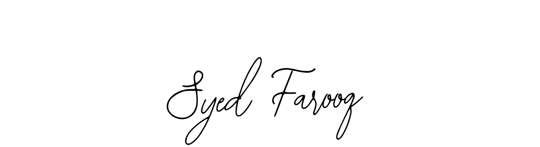 Also we have Syed Farooq name is the best signature style. Create professional handwritten signature collection using Bearetta-2O07w autograph style. Syed Farooq signature style 12 images and pictures png