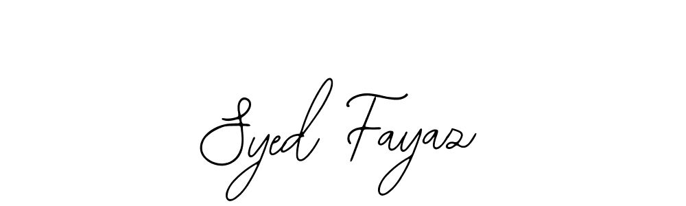 Syed Fayaz stylish signature style. Best Handwritten Sign (Bearetta-2O07w) for my name. Handwritten Signature Collection Ideas for my name Syed Fayaz. Syed Fayaz signature style 12 images and pictures png
