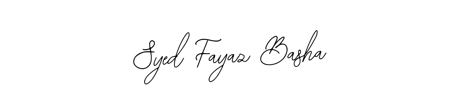 Bearetta-2O07w is a professional signature style that is perfect for those who want to add a touch of class to their signature. It is also a great choice for those who want to make their signature more unique. Get Syed Fayaz Basha name to fancy signature for free. Syed Fayaz Basha signature style 12 images and pictures png