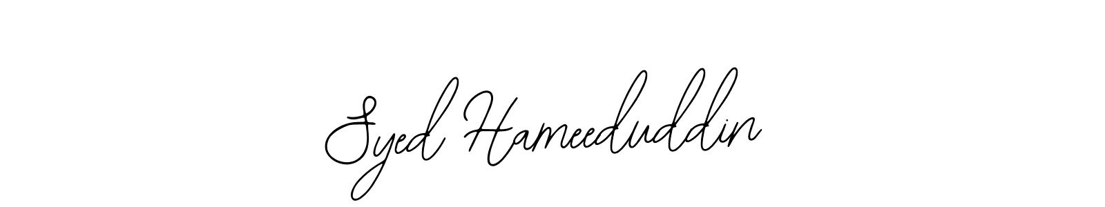 This is the best signature style for the Syed Hameeduddin name. Also you like these signature font (Bearetta-2O07w). Mix name signature. Syed Hameeduddin signature style 12 images and pictures png