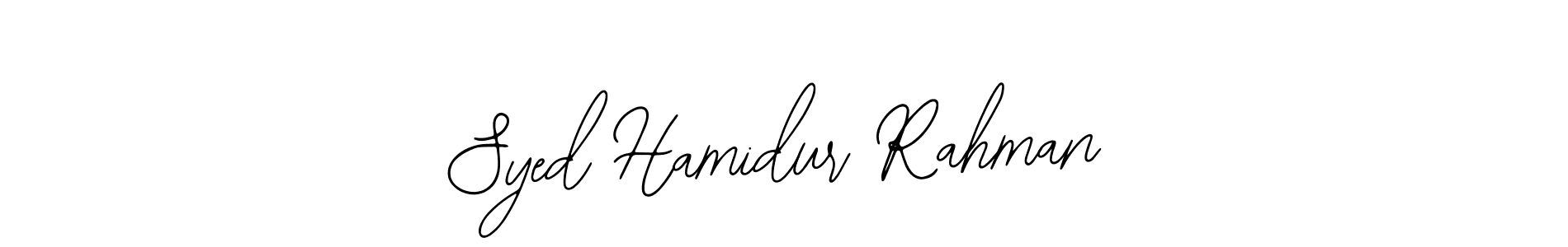 Syed Hamidur Rahman stylish signature style. Best Handwritten Sign (Bearetta-2O07w) for my name. Handwritten Signature Collection Ideas for my name Syed Hamidur Rahman. Syed Hamidur Rahman signature style 12 images and pictures png