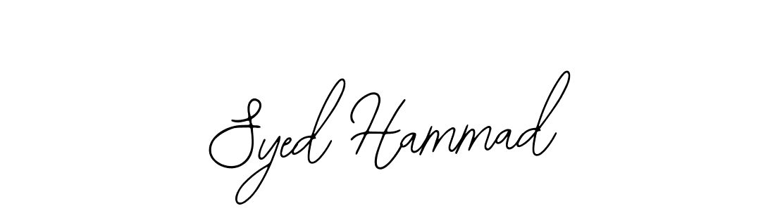 This is the best signature style for the Syed Hammad name. Also you like these signature font (Bearetta-2O07w). Mix name signature. Syed Hammad signature style 12 images and pictures png