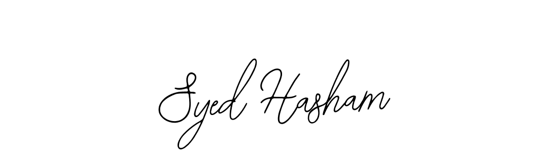 if you are searching for the best signature style for your name Syed Hasham. so please give up your signature search. here we have designed multiple signature styles  using Bearetta-2O07w. Syed Hasham signature style 12 images and pictures png