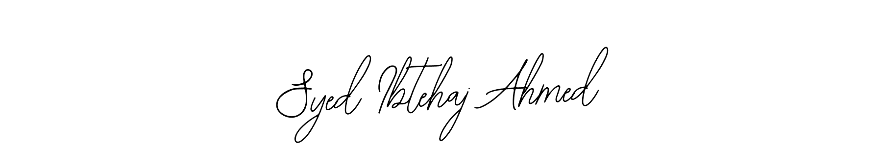 How to make Syed Ibtehaj Ahmed name signature. Use Bearetta-2O07w style for creating short signs online. This is the latest handwritten sign. Syed Ibtehaj Ahmed signature style 12 images and pictures png