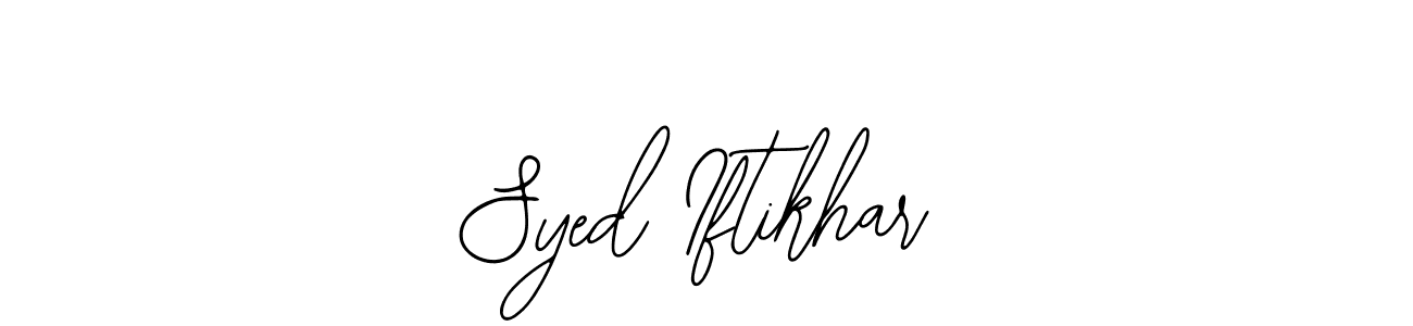 Make a beautiful signature design for name Syed Iftikhar. Use this online signature maker to create a handwritten signature for free. Syed Iftikhar signature style 12 images and pictures png