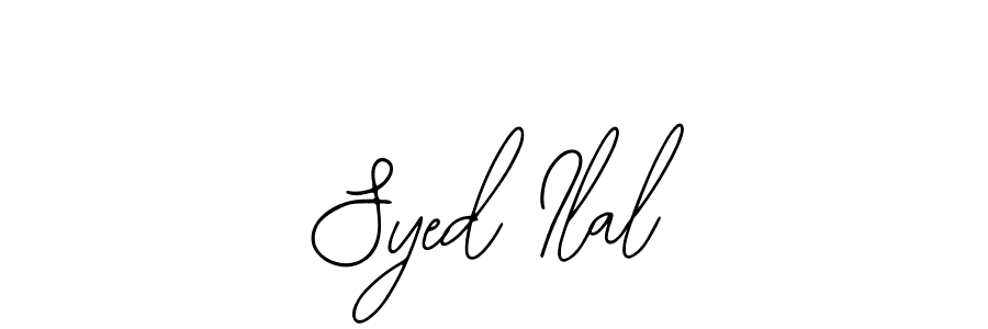 It looks lik you need a new signature style for name Syed Ilal. Design unique handwritten (Bearetta-2O07w) signature with our free signature maker in just a few clicks. Syed Ilal signature style 12 images and pictures png