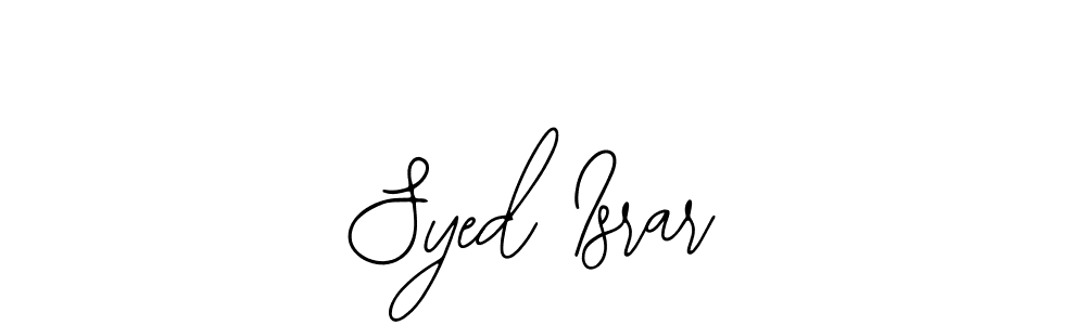 Create a beautiful signature design for name Syed Israr. With this signature (Bearetta-2O07w) fonts, you can make a handwritten signature for free. Syed Israr signature style 12 images and pictures png