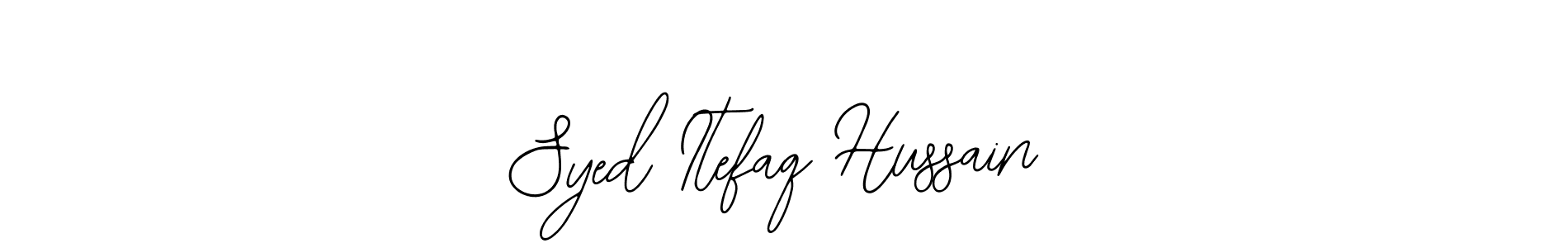 if you are searching for the best signature style for your name Syed Itefaq Hussain. so please give up your signature search. here we have designed multiple signature styles  using Bearetta-2O07w. Syed Itefaq Hussain signature style 12 images and pictures png