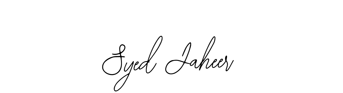 Also we have Syed Jaheer name is the best signature style. Create professional handwritten signature collection using Bearetta-2O07w autograph style. Syed Jaheer signature style 12 images and pictures png